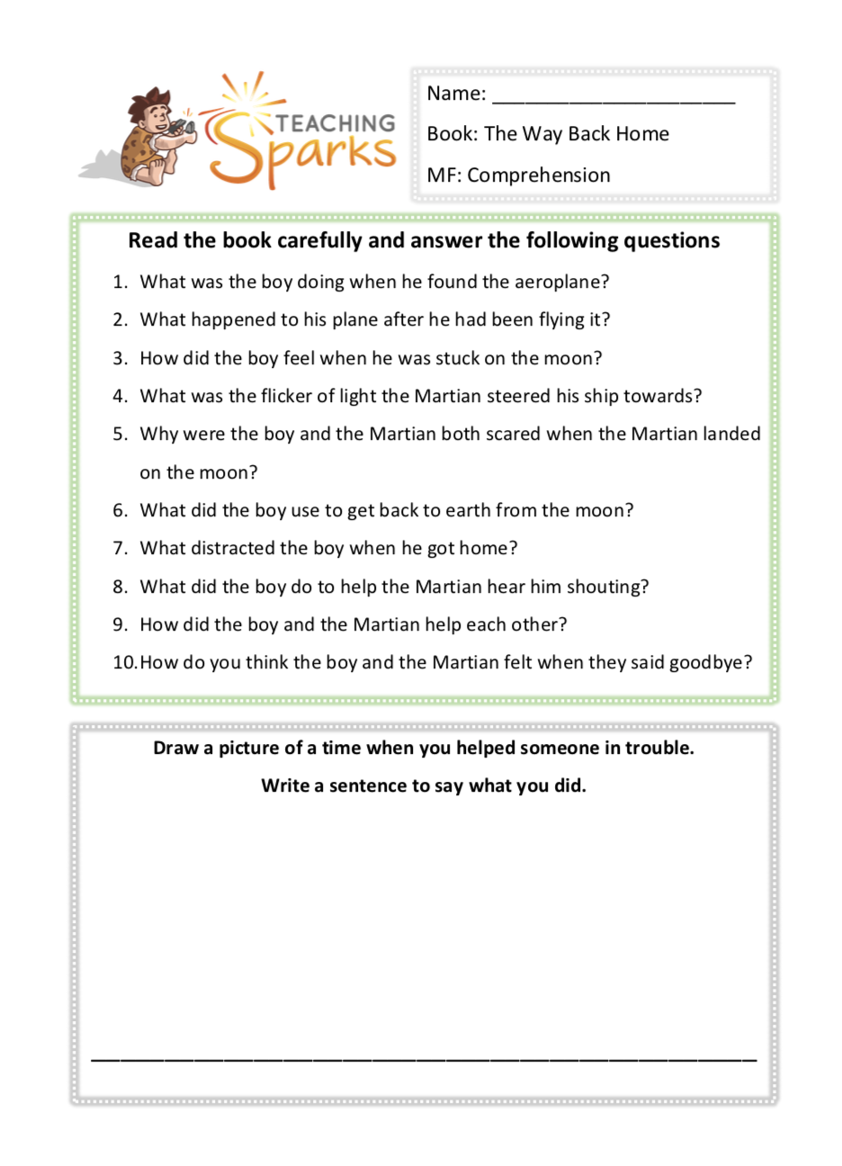 the journey home comprehension questions