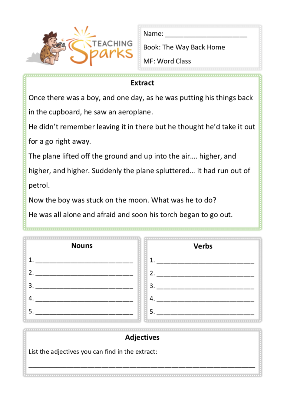 the journey home comprehension questions